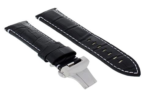 breitling kautschuk armband 24mm|Breitling leather straps.